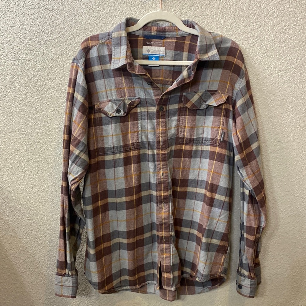 Columbia Omni-Wick Flannel Button-Down